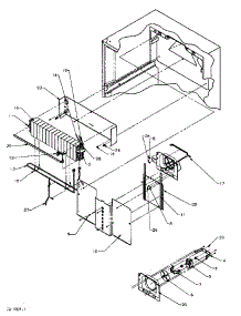 Evaporator Area parts for Amana Top-Mount Refrigerator TA18R3W-P1181705WW from AppliancePartsPros.com