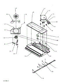 Compressor Compartment parts for Amana Top-Mount Refrigerator TA18R3W-P1181705WW from AppliancePartsPros.com