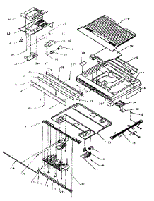 Divider Block parts for Amana Top-Mount Refrigerator TA18S2W-P1194501W from AppliancePartsPros.com