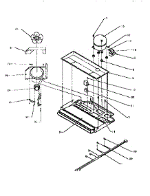 Compressor Compartment parts for Amana Top-Mount Refrigerator TA18S2W-P1194501W from AppliancePartsPros.com