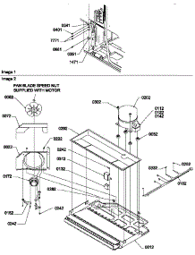 Machine Compartment parts for Amana Top-Mount Refrigerator TA20TW-P1306101WW from AppliancePartsPros.com