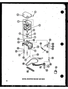 Motor (Taa400 / P75751-9W) (Taa600 / P75751-10W) (Taa800 / P75751-11W) parts for Amana Washer TAA200/P75751-8W from AppliancePartsPros.com