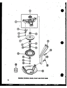 Bearing Housing (Taa400 / P75751-9W) (Taa600 / P75751-10W) (Taa800 / P75751-11W) parts for Amana Washer TAA200/P75751-8W from AppliancePartsPros.com