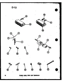 Power Cord parts for Amana Washer TAA300/P75751-12W from AppliancePartsPros.com