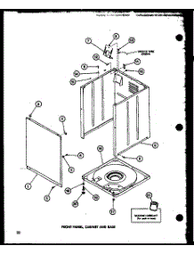 Front Panel (Taa300 / P77040-1W) parts for Amana Washer TAA300/P77040-1W from AppliancePartsPros.com