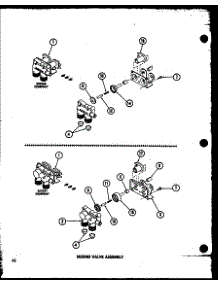 Mixing Valve Assembly (Taa400 / P77040-2W) (Taa600 / P77040-4W) (Taa800 / P77040-5W) (Taa500 / P77040-3W) parts for Amana Washer TAA300/P77040-1W from AppliancePartsPros.com