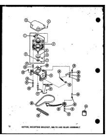 Motor (Taa200 / P75751-8W) parts for Amana Washer TAA400/P75751-9W from AppliancePartsPros.com