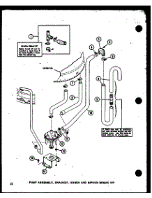 Pump Assembly (Taa200 / P75751-8W) parts for Amana Washer TAA400/P75751-9W from AppliancePartsPros.com