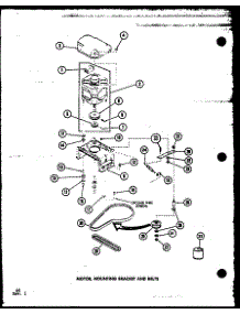 Motor (Taa400 / P77040-2W) (Taa600 / P77040-4W) (Taa800 / P77040-5W) (Taa500 / P77040-3W) parts for Amana Washer TAA400/P77040-2W from AppliancePartsPros.com