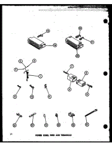 Power Cord (Taa300 / P77040-1W) parts for Amana Washer TAA600/P77040-4W from AppliancePartsPros.com