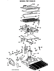 Unit Parts parts for Ge Top-Mount Refrigerator TBF14AGR from AppliancePartsPros.com