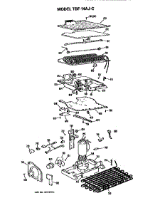 Unit Parts parts for Ge Top-Mount Refrigerator TBF14AJC from AppliancePartsPros.com