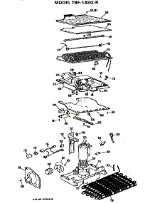 Unit Parts parts for Ge Top-Mount Refrigerator TBF14SGR from AppliancePartsPros.com