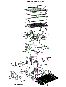 Unit Parts parts for Ge Top-Mount Refrigerator TBF14XKB from AppliancePartsPros.com