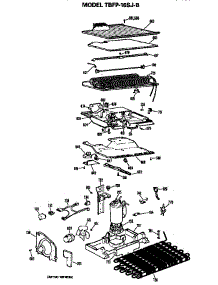 Unit Parts parts for Ge Top-Mount Refrigerator TBFP16SJB from AppliancePartsPros.com