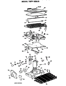 Unit Parts parts for Ge Top-Mount Refrigerator TBFP16SKB from AppliancePartsPros.com