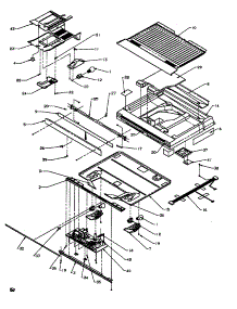 Divider Block parts for Amana Top-Mount Refrigerator TC18A3-P1181812W from AppliancePartsPros.com