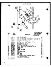 Add On Ice-Maker parts for Amana Top-Mount Refrigerator TC18GG-P75535-11W from AppliancePartsPros.com