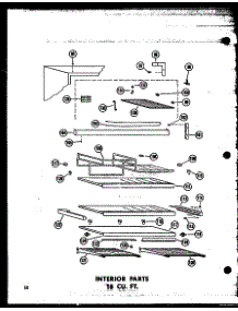 Interior Parts 18 Cu. Ft. (Etm18j / P60236-16W) (Etm18j-Ag / P60236-16Wg) (Etm18j-C / P60236-16Wc) (Etm18j-A / P60236-16Wa) (Tm18j-A / P60236-11Wa) (Tm18j-C / P60236-11Wc) (Tm18j-Ag / P60236-11Wg) (Tm18j / P60236-11W) (Tc18j / P60236-12W) (Tc18j-C / P60236-12Wc) (Tc18j-Ag / P6 parts for Amana Top-Mount Refrigerator TC18J-A-P60236-12WA from AppliancePartsPros.com