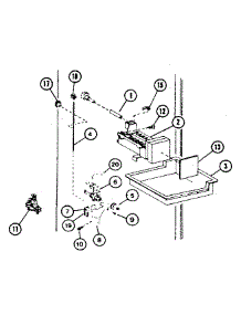 Add On Ice-Maker parts for Amana Top-Mount Refrigerator TC18K-P7803211W from AppliancePartsPros.com
