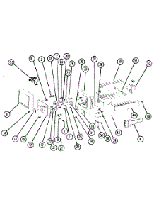 Icemaker parts for Amana Top-Mount Refrigerator TC18K-P7803211W from AppliancePartsPros.com