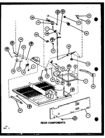 Rear Components (Tc22k / P7803219w) (Tci22k / P7803220w) (Tci22k / P7803244w) (Tc22k / P7859203w) parts for Amana Top-Mount Refrigerator TC18K-P7803212W from AppliancePartsPros.com