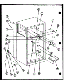 (Txi18k / P7803203w) (Txi18k / P7803204w) (Txi18k / P7803239w) (Txi18k / P7803240w) parts for Amana Top-Mount Refrigerator TC18K2-P7859230W from AppliancePartsPros.com