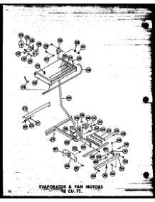 Evaporator & Fan Motors 18 Cu. Ft. (Tm18n / P60236-51W) (Tm18n-C / P60236-51Wc) (Tm18n-Ag / P60236-51Wg) (Tm18n-A / P60236-51Wa) (Tm18n / P60236-61W) (Tm18n-Ag / P60236-61Wg) (Tm18n-C / P60236-61Wc) (Tm18n-A / P60236-61Wa) (Tc18n-A / P60236-53Wa) (Tc18n-C / P60236-53Wc) (Tc1 parts for Amana Top-Mount Refrigerator TC18N-C-P60236-53WC from AppliancePartsPros.com