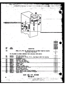 Add On Ice Maker 23 Cu. Ft. (Td23n-C / P60236-88Wc) (Td23n-A / P60236-88Wa) (Td23n / P60236-88W) (Td23n-Ag / P60236-88Wg) (Td23w / P60303-14W) (Td23w-C / P60303-14Wc) (Td23w-Ag / P60303-14Wg) (Td23w-A / P60303-14Wa) (Td23n / P60236-89W) (Td23n-Ag / P60236-89Wg) (Td23n-C / P602 parts for Amana Top-Mount Refrigerator TC18N-C-P60236-91WC from AppliancePartsPros.com