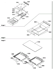Shelving Assemblies parts for Amana Top-Mount Refrigerator TC18VL-P1315704WL from AppliancePartsPros.com