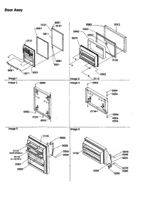 Door Assembly parts for Amana Top-Mount Refrigerator TC18VL-P1315707WL from AppliancePartsPros.com