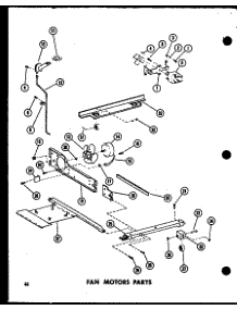 Fan Motors Parts (Td23d / P73500-26W) parts for Amana Top-Mount Refrigerator TC20D-P73500-29W from AppliancePartsPros.com