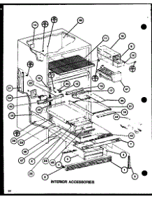 Interior Accessories (Tc22h / P7711017w) (Tc22h / P7711018w) parts for Amana Top-Mount Refrigerator TC20H-P7711016W from AppliancePartsPros.com