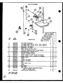 Add On Ice-Maker (Ic-3 / P7621301w) (Cic-4 / P7621302w) (Ic-3H / P7621307w) (Cic-4H / P7621308w) parts for Amana Top-Mount Refrigerator TC20H-P7711016W from AppliancePartsPros.com