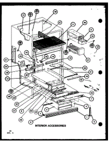 Interior Accessories (Tc22k / P7803219w) (Tci22k / P7803220w) (Tci22k / P7803244w) (Tc22k / P7859203w) parts for Amana Top-Mount Refrigerator TC20K-P7803216W from AppliancePartsPros.com