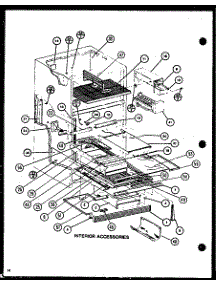 Interior Accessories (Tc22m / P7858505w) parts for Amana Top-Mount Refrigerator TC20M-P7858503W from AppliancePartsPros.com
