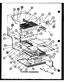 Interior Accessories. F39e07@Refrigerator Freezer Functional (Tc18m / P7858502w) (Tc18mb / P7858526w) (Tc18mb / P7858527w) parts for Amana Top-Mount Refrigerator TC20M-P7858504W from AppliancePartsPros.com