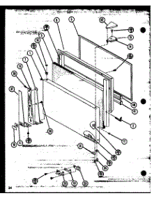 (Tc22n / P1106205w) parts for Amana Top-Mount Refrigerator TC20NB-P1106228W from AppliancePartsPros.com
