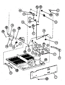 Rear Components parts for Amana Top-Mount Refrigerator TC22K from AppliancePartsPros.com