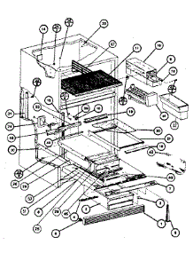 Interior Accessories parts for Amana Top-Mount Refrigerator TC22K from AppliancePartsPros.com