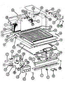 Refrigerator Freezer Functional parts for Amana Top-Mount Refrigerator TC22K from AppliancePartsPros.com