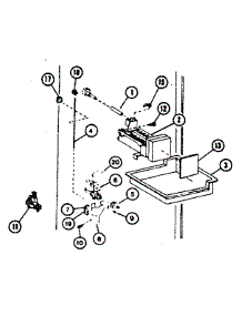 Add On Ice-Maker parts for Amana Top-Mount Refrigerator TC22K from AppliancePartsPros.com