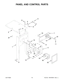 Panel And Control Parts parts for Jenn-Air Trash Compactor TC607X6 from AppliancePartsPros.com