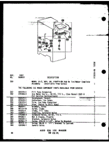 Add On Ice Maker 23 Cu. Ft. (Td23b-C / P73500-9Wc) (Td23b / P73500-9W) (Td23b-A / P73500-9Wa) (Td23b-L / P73500-9Wl) (Td23b-G / P73500-9Wg) parts for Amana Top-Mount Refrigerator TCI18B-L-P73500-10WL from AppliancePartsPros.com