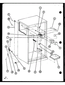 (Tci22k / P7803220w) (Tci22k / P7803244w) parts for Amana Top-Mount Refrigerator TCI18K-P7803213W from AppliancePartsPros.com