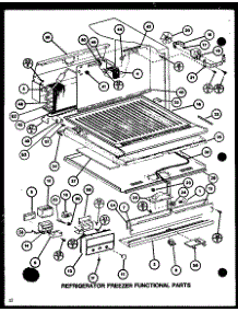 Refrigerator Freezer Functional Parts (Tci18j / P7739036w) (Tci18j / P7739037w) parts for Amana Top-Mount Refrigerator TCI20J-P7739038W from AppliancePartsPros.com