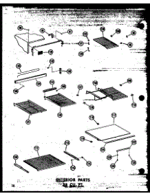 Interior Parts 18 Cu. Ft. (Tm18w-C / P60303-10Wc) (Tm18w / P60303-10W) (Tm18w-A / P60303-10Wa) (Tm18w-Ag / P60303-10Wg) (Tm18w-C / P60303-15Wc) (Tm18w-A / P60303-15Wa) (Tm18w / P60303-15W) (Tm18w-Ag / P60303-15Wg) (Tc18w / P60303-11W) (Tc18w-C / P60303-11Wc) (Tc18w-Ag / P60303 parts for Amana Top-Mount Refrigerator TD20W-A-P60303-18WA from AppliancePartsPros.com