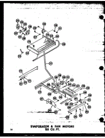 Evaporator & Fan Motors 20 Cu. Ft. (Tr20w-C / P60303-12Wc) (Tr20w-C / P60303-12Wc) (Tr20w / P60303-12W) (Tr20w-Ag / P60303-12Wg) (Tr20w-C / P60303-17Wc) (Tr20w-A / P60303-17Wa) (Tr20w / P60303-17W) (Tr20w-Ag / P60303-17Wg) (Td20w / P60303-13W) (Td20w-C / P60303-13Wc) (Td20w- parts for Amana Top-Mount Refrigerator TD20W-C-P60303-13WC from AppliancePartsPros.com