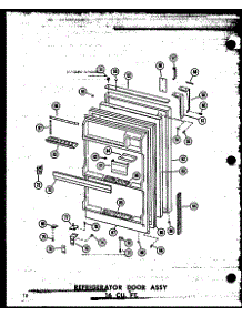 Refrigerator Door Assy 16 Cu. Ft. (T16w / P60303-6W) (T16w-C / P60303-6Wc) (T16w-Ag / P60303-6Wg) (T16w-A / P60303-6Wa) (T16w-C / P60303-8Wc) (T16w-A / P60303-8Wa) (T16w / P60303-8W) (T16w-Ag / P60303-8Wg) (Tr16w-C / P60303-7Wc) (Tr16w-A / P60303-7Wa) (Tr16w / P60303-7W) (Tr16 parts for Amana Top-Mount Refrigerator TD23W-AG-P60303-19WG from AppliancePartsPros.com