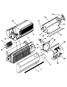 Non Functional Parts parts for Climette/Keeprite/Zoneaire Heating Cooling Combined Unit TEA07K34STA from AppliancePartsPros.com